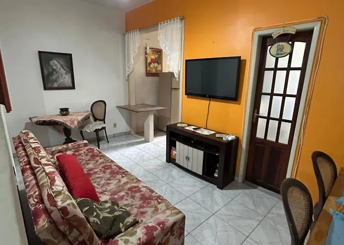Quarto E Sala Leme - 1 Quadra Da Praia